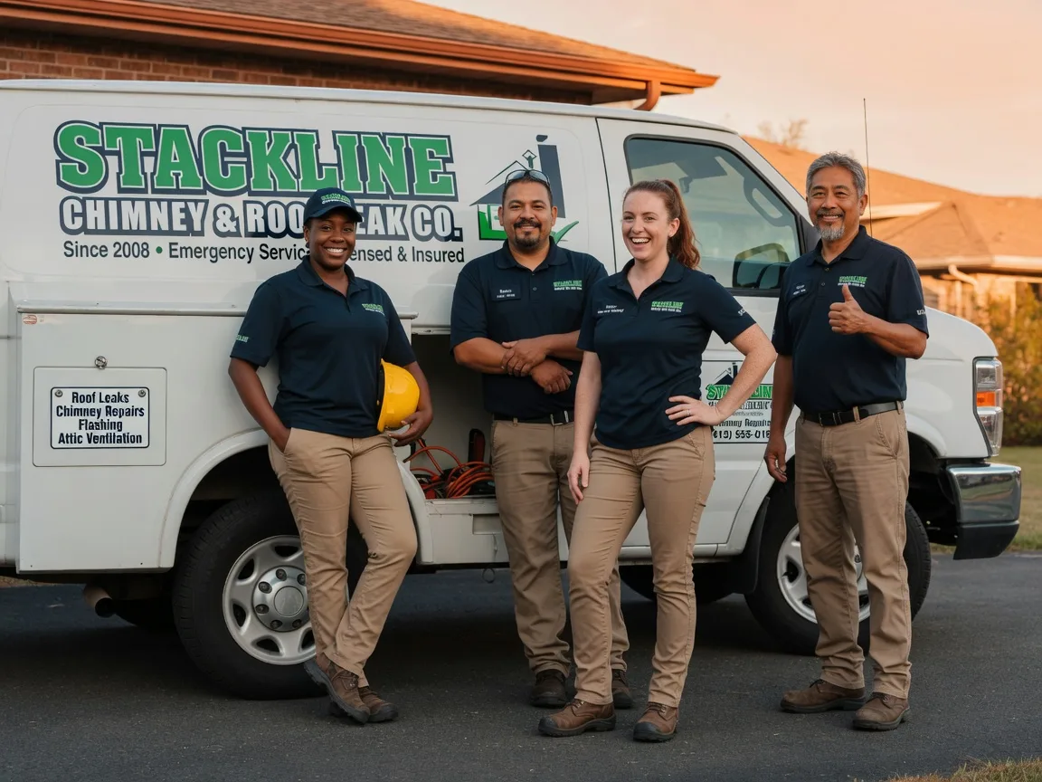 Chimney flashing repair company in Gladstone, MO